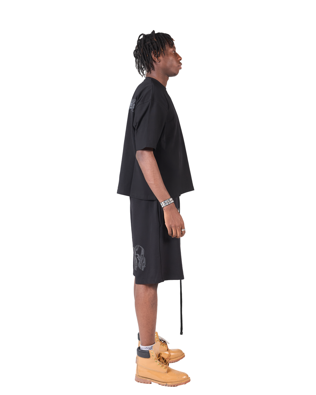SEVENTSEVEN BLACK T SHIRT