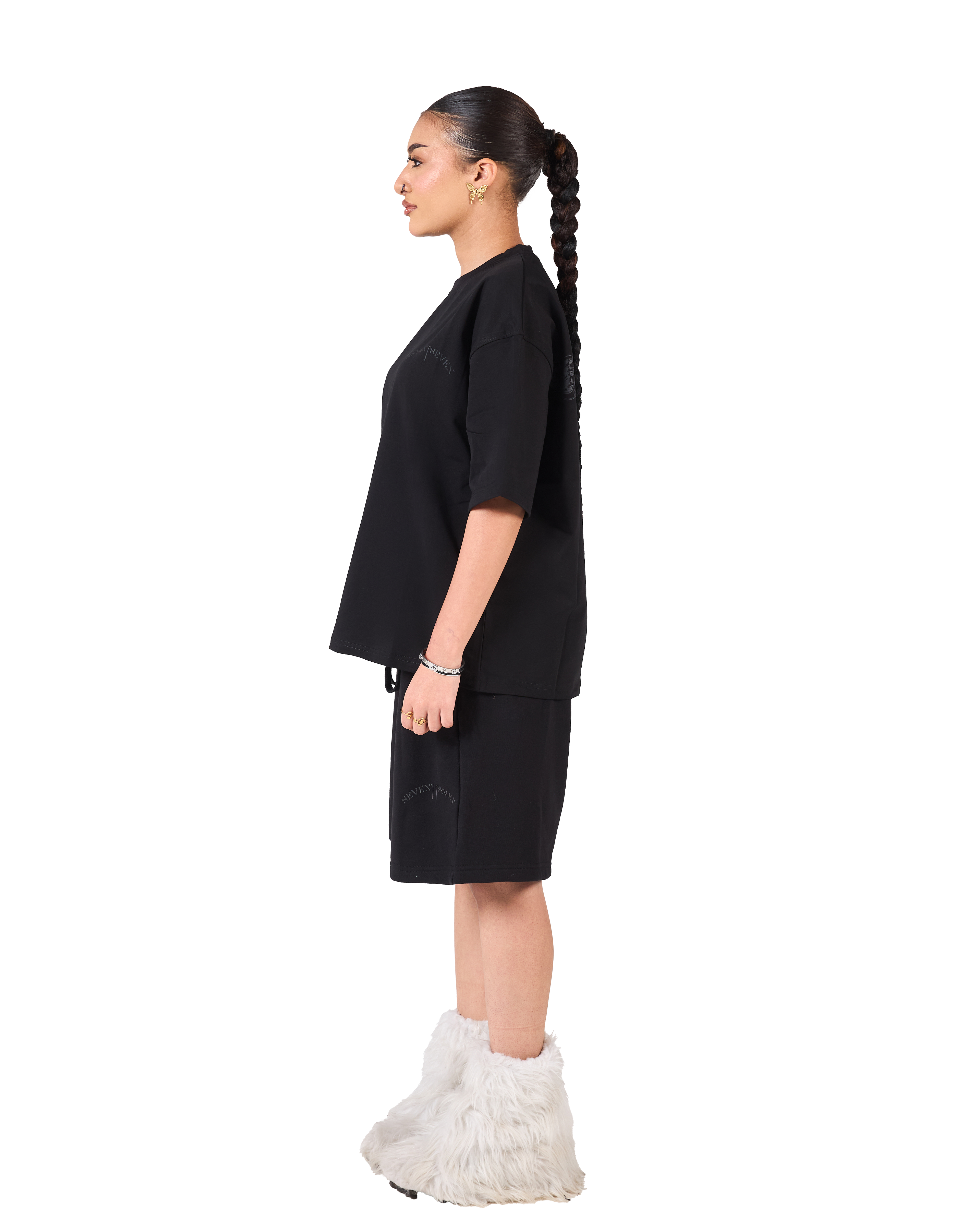 BLACK SEVENTSEVEN SHORTS